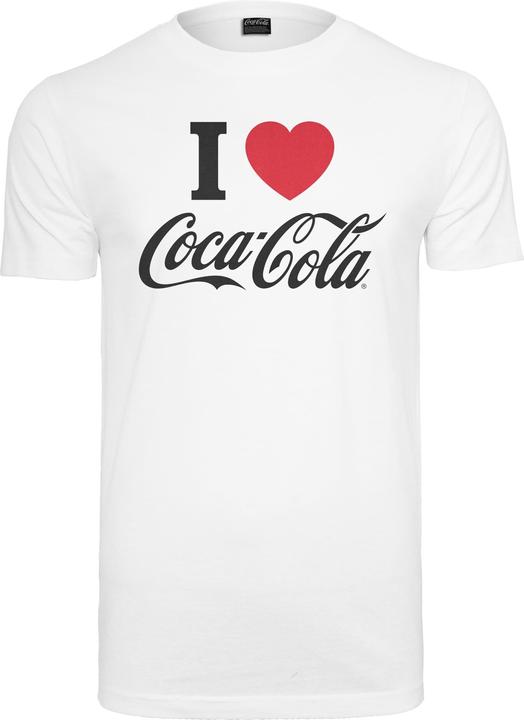 Produktbild Merchcode Coca Cola I Love Coke Tee - 119309 (M)