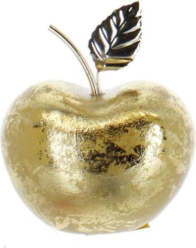 MICA Living Deko Apfel - gold - ca. 10,5 x 7 x 12,5 cm