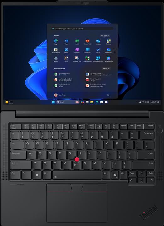 Image du produit Lenovo ThinkPad E14 G7 14" Ultra7 255H 32/1TB WUXGA W11P (14", Intel Core Ultra 7 255H, 32 Go, 1000 Go, DE)