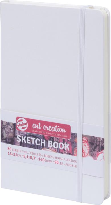 Talens Skizzenbuch (13 x 21 cm, Blanko, Harter Einband)