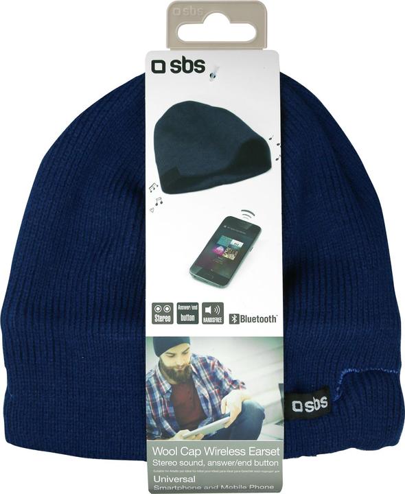 Image du produit SBS Casquette d'hiver avec écouteurs intégrés (Sans fil)
