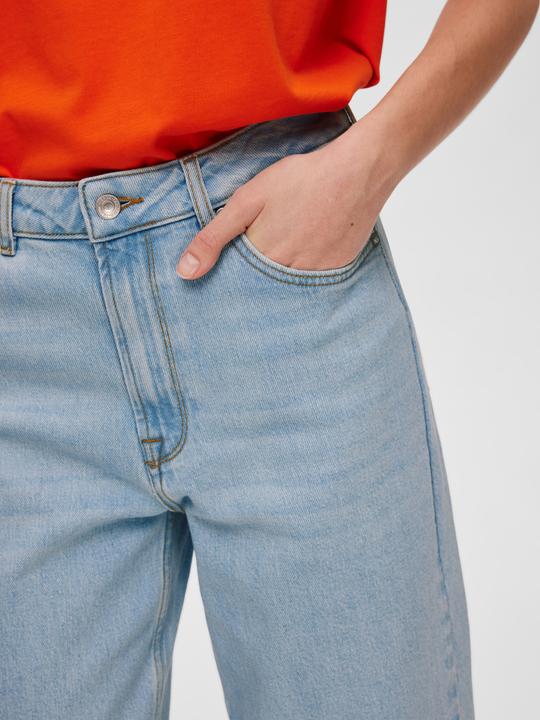 Actual product image Selected Femme Light Blue High Waist Jeans (W31/L32)