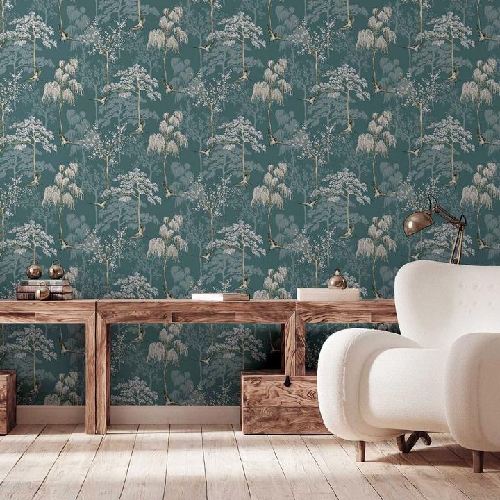 Produktbild World of Wallpaper Tapete Japanischer Garten