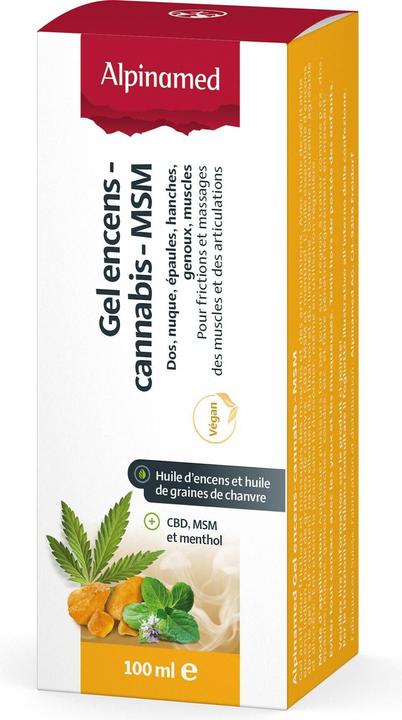 Produktbild Alpinamed Weihrauch Cannabis MSM Gel Gel (1 x, 100 ml, 161 g)