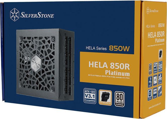 Produktbild Silverstone SST-HA850R-PMA - Cybenetics Platinum 850W ATX 3.0 + PCIe 5.0 fully modular ATX PSU (850 W)