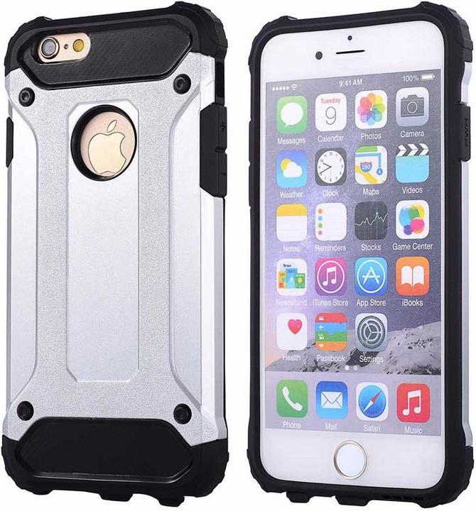 Produktbild Hermex iPhone 8 Handycover Silber