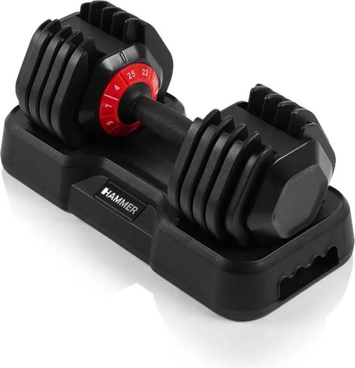 Actual product image Hammer Fitness StrongLock 4.0 Dumbbell 25 kg (1 x 25 kg)