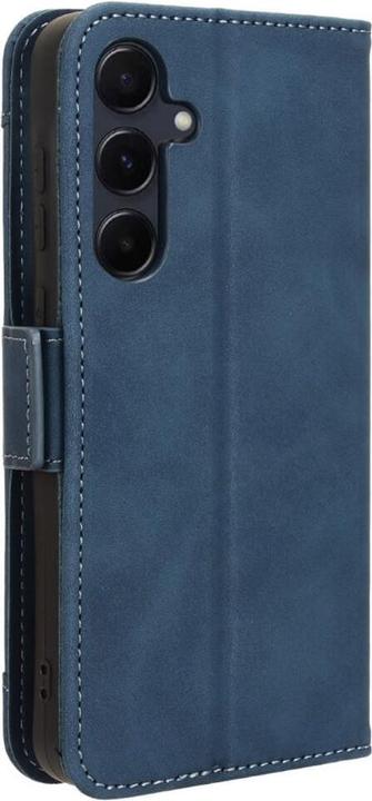 Immagine prodotto Cover-Discount Galaxy A55 - Custodia con molti scomparti per carte di credito blu (Samsung Galaxy A55)