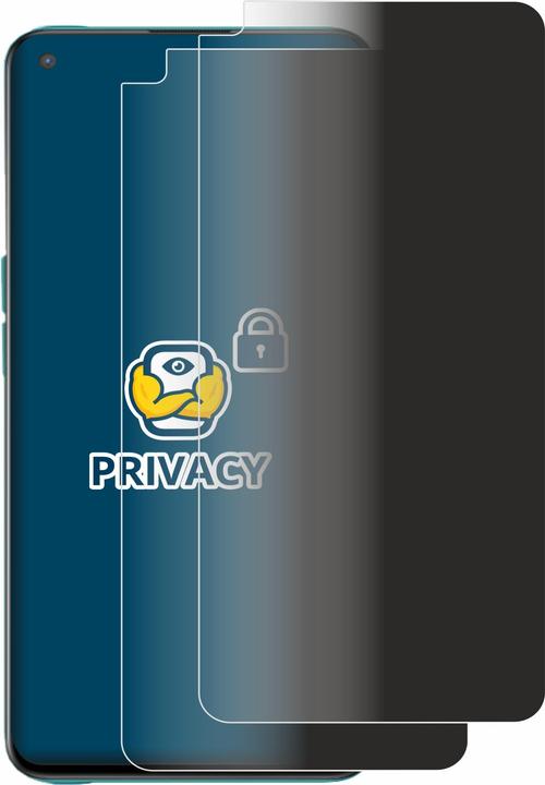 Productafbeelding BROTECT Anti-spionnetje privacyfolie Beschermfolie tegen blauw licht (2 Stuk, OnePlus Noord-CE 5G)