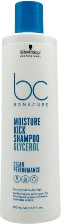 Actual product image Schwarzkopf Professional Schwarzkopf Bonacure Moisture Kick Shampoo 500 ml (500 ml, Liquid shampoo)