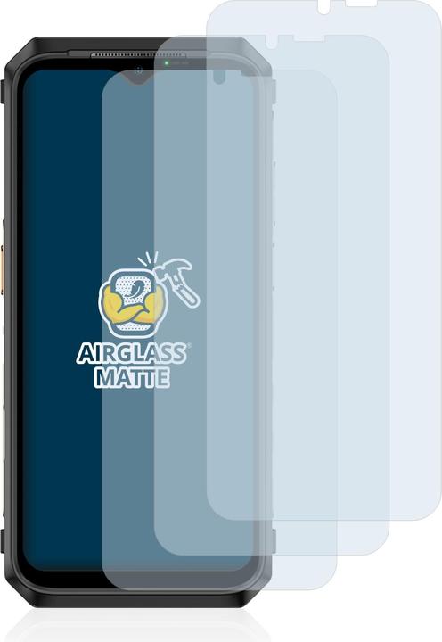 Produktbild BROTECT AirGlass Panzerglasfolie Matt (3 Stück, Ulefone Power Armor 18T)