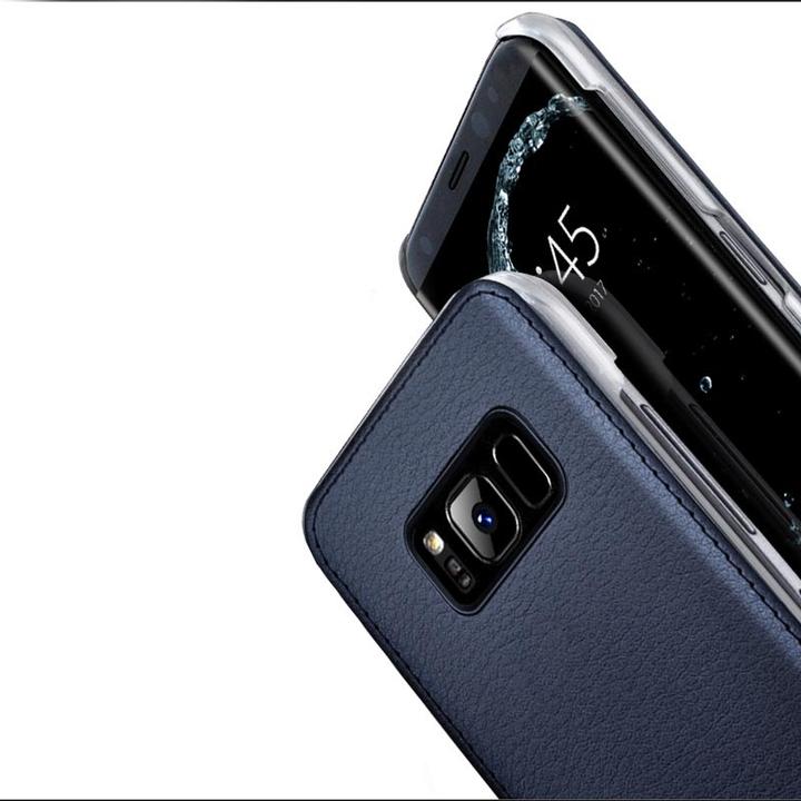 Image du produit Hermex Housse Natel Case Case pour Samsung Galaxy S8 Edge bleu original