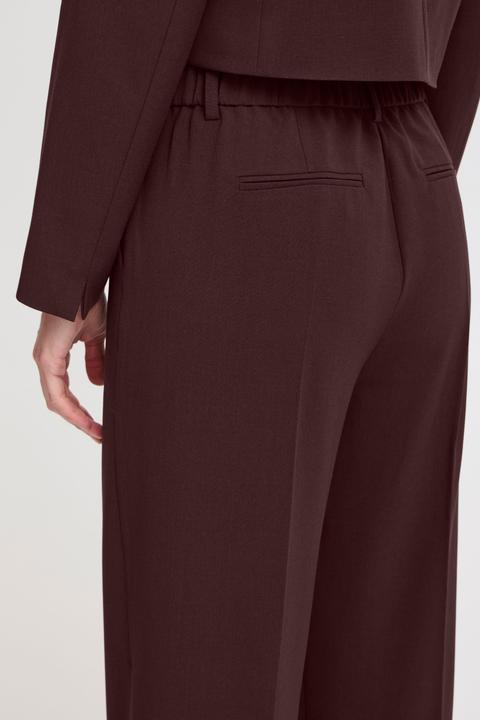 Actual product image B.young BYDANTA WIDE LEG PANTS 2 CROPPED 20815027 (38)