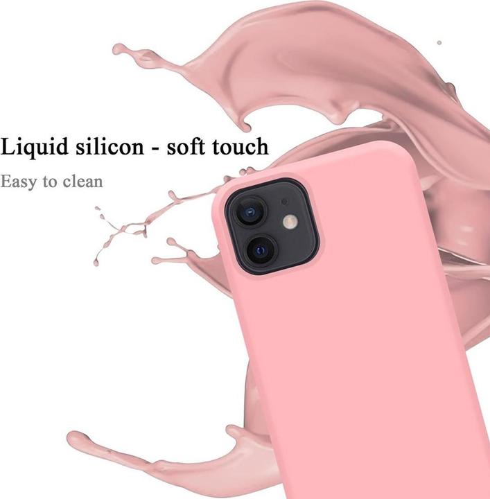 Immagine prodotto Cadorabo Copertura della cassa del silicone liquido TPU (Apple iPhone 12 mini)