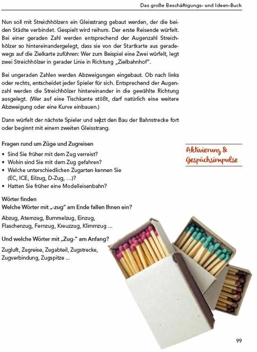 Produktbild Das grosse Beschäftigungsbuch für Menschen mit Demenz (Deutsch, Linus Paul, 2016)