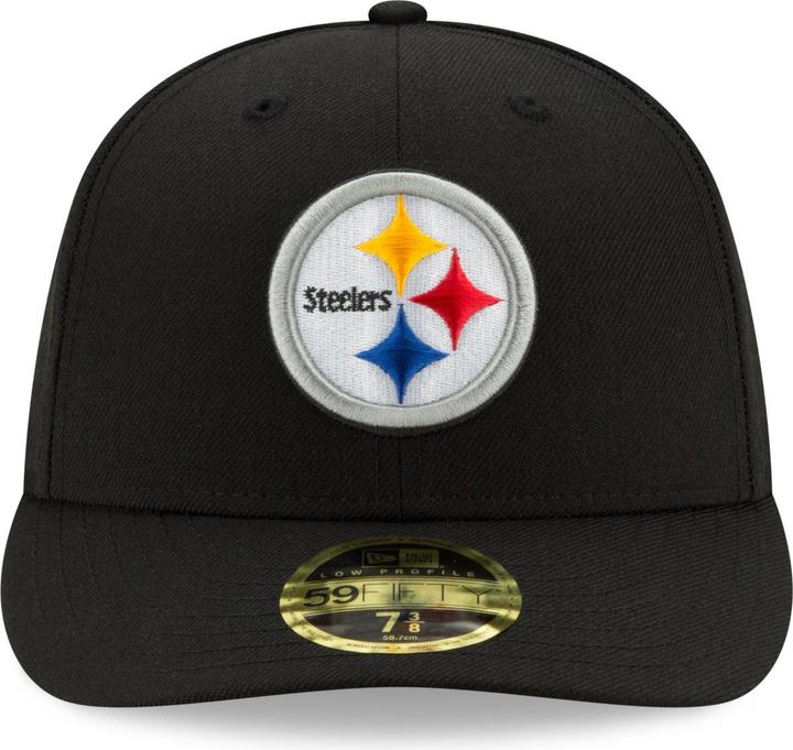 Actual product image New Era 59Fifty Low Profile Pittsburgh Steelers (7 5/8)