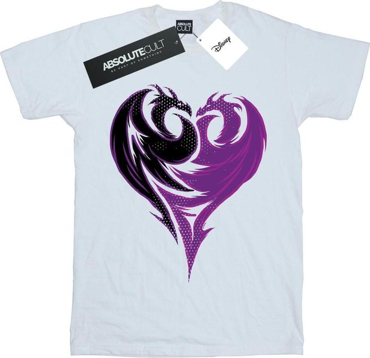 Immagine prodotto Disney The Descendants Dragon Heart Maglietta Ampia Donna (L)