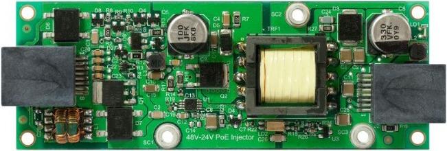 Image du produit MikroTik RBGPOE-CON-HP - Convertisseur PoE Gigabit, 48 V vers 24 V