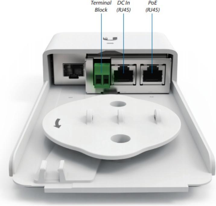 Immagine prodotto Ubiquiti F-POE-G2 - Trasporto dati ottico per dispositivi PoE esterni