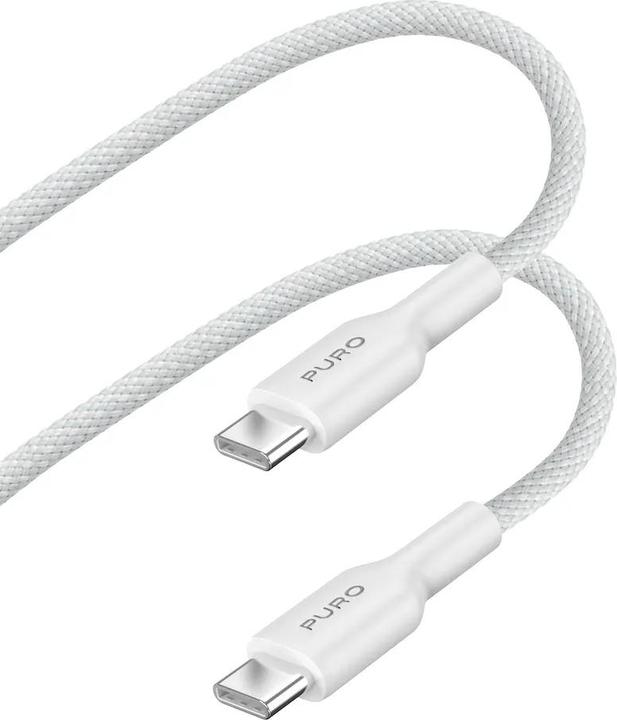 Produktbild Puro Power and Data Sync Fabrik cable from USB-C to USB-C 1,2m (1.20 m, USB 2.0)