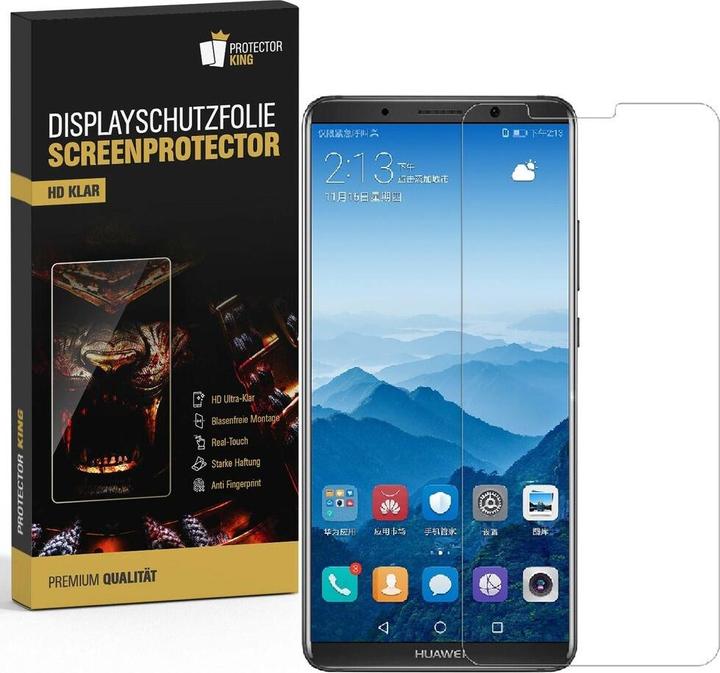 Actual product image Protectorking 6x Premium screen protector 3D CLEAR (6 Piece, Mate 10 Pro)