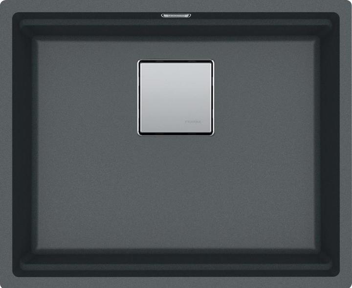Image du produit Franke Evier encastré Kubus 2 KNG 110-52, 125.0512.507, gris pierre (Evier encastré, 31 cm, 52 cm)
