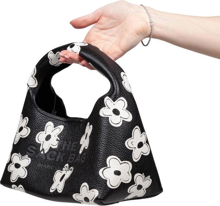 Produktbild Marc Jacobs the mini sack in leather with flower print