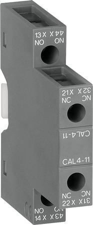 Actual product image ABB Auxiliary switch block CAL4-11
