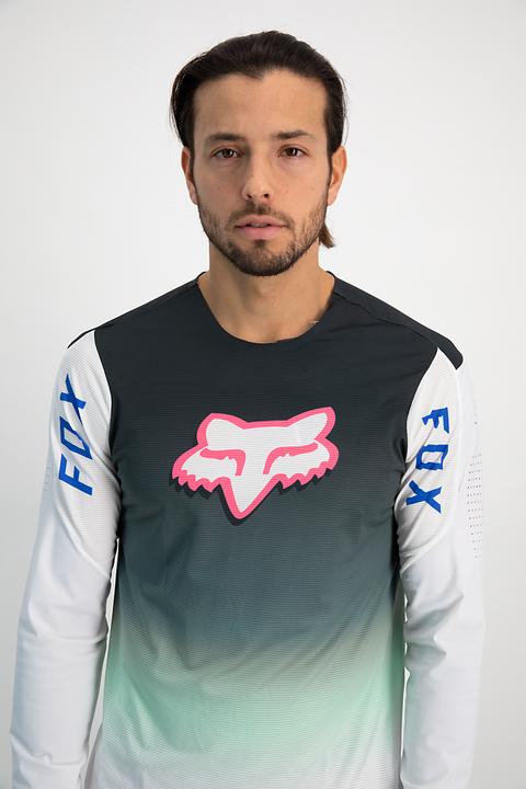 Actual product image Fox Flexair RS LS men's cycling jersey (M)