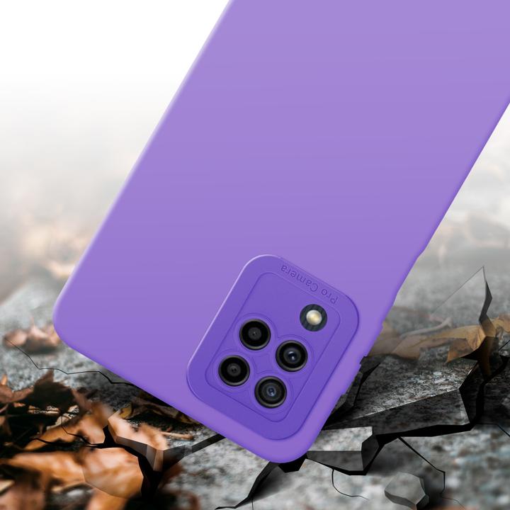 Actual product image Cadorabo Case for Samsung Galaxy M22 / M32 4G in TPU Fluid LM162 Style (Samsung Galaxy M22, Samsung Galaxy A32)