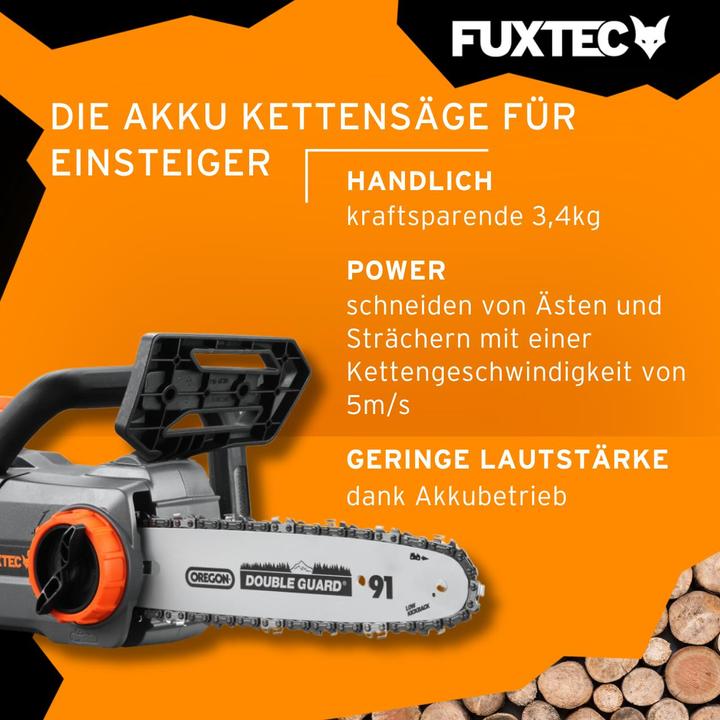 Produktbild Fuxtec FX-E1KS20 (Akku Kettensäge)