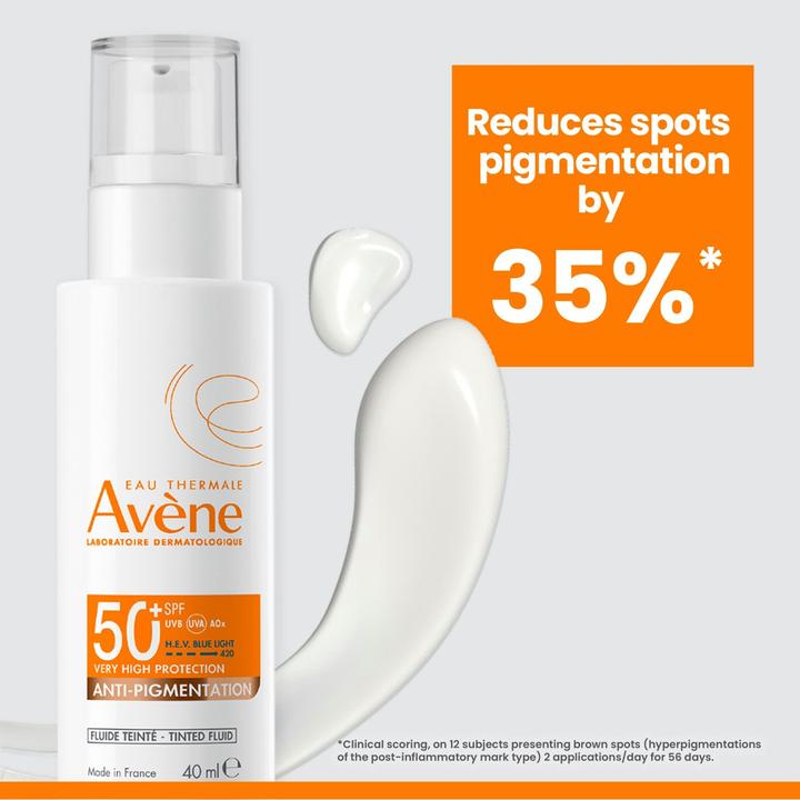 Produktbild Avène Sun Expert Anti-Pigmentierung Fluid SPF50+ 40ml (Sonnencreme, SPF 50+, 40 ml)