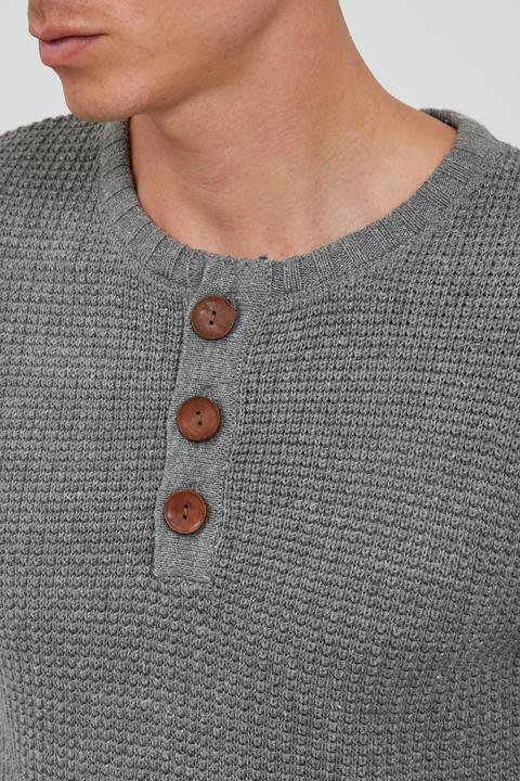 Actual product image Solid Terrance Men's Knitted Pullover (L)