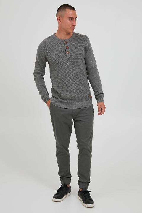 Actual product image Solid Terrance Men's Knitted Pullover (L)