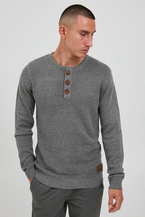 Actual product image Solid Terrance Men's Knitted Pullover (L)