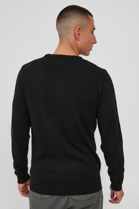 Actual product image Solid Terrance Men's Knitted Pullover (L)