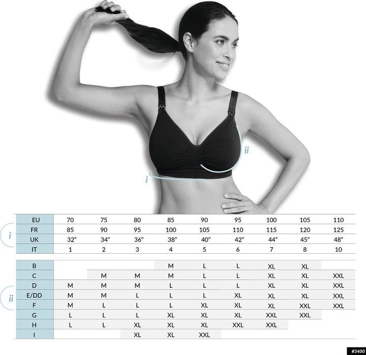 Image du produit Carriwell Soutien-gorge d'allaitement GelWire rembourré sans couture (M)