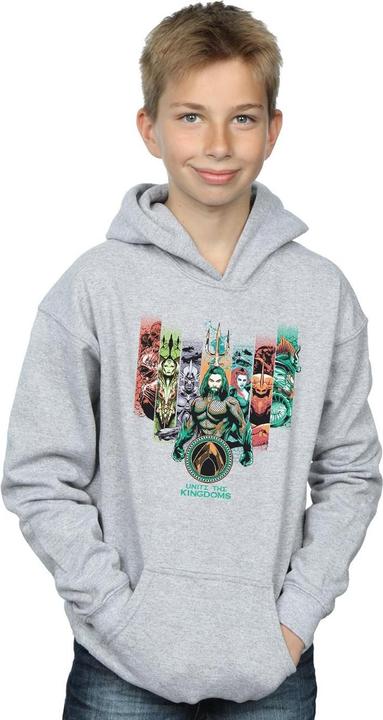 Image du produit - Sweat à capuche AQUAMAN UNITE THE KINGDOMS - Garçon (116)