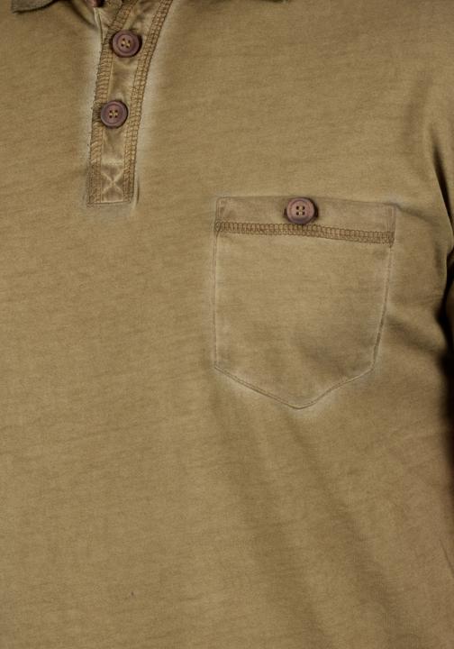 Immagine prodotto Solid Termann Maglietta T-Shirt Polo A Manica Corta Da Uomo In Cotone 100% (M)