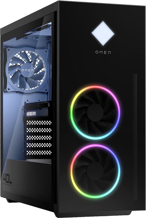 Actual product image HP OMEN 40L GT21-2400ng Gaming PC i7-14700K 64GB 1TB SSD 1TB HDD RTX 4080 Win11 (Intel Core i7-14700K, 65.54 GB, 1000 GB, GeForce RTX 4080 SUPER)