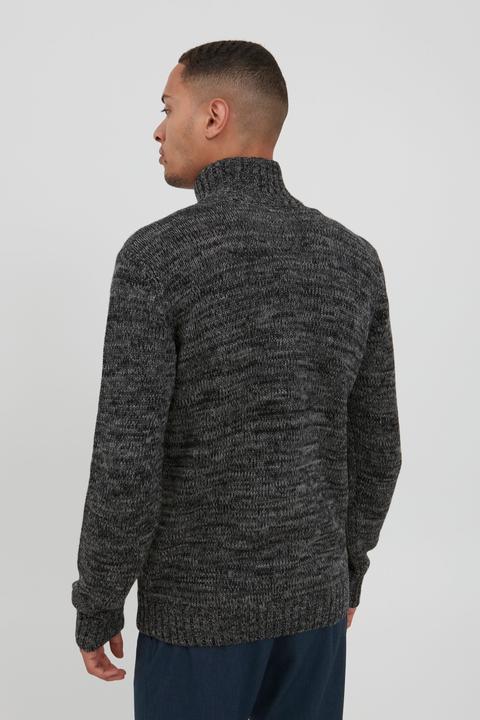 Actual product image Solid Pomeroy Men's Cardigan Chunky Knit Jacket With Funnel Neck Made Of 100% Cotton (S)