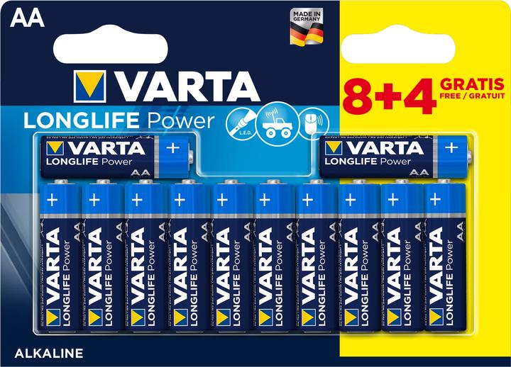 Image du produit Varta High Energy (12 pcs, AA, 2960 mAh)