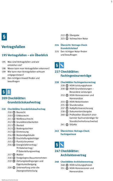 Immagine prodotto Kosten- und Vertragsfallen beim Bauen (Tedesco, Peter Burk, 2022)