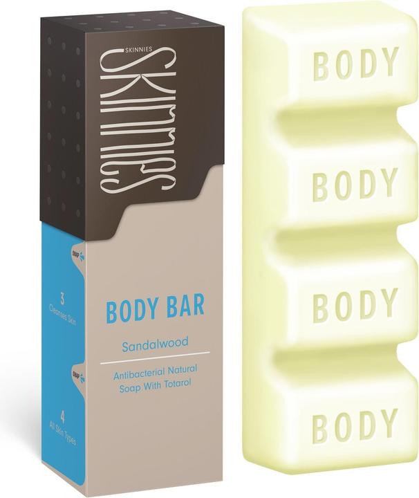 Produktbild Skinnies Body Bar (Hartseife, 100 ml)