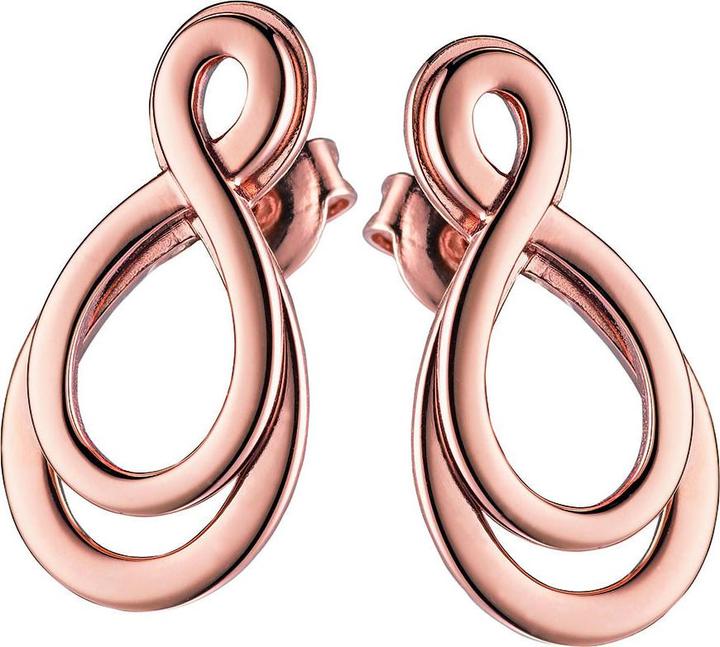 Xen Ohrstecker Edelstahl rosè vergoldet 19 mm (Edelstahl)