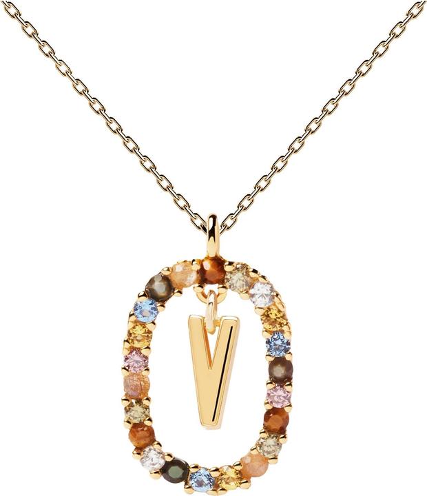 Immagine prodotto Pd Paola Nuova collana di lettere V (Argento 925, 50 cm)