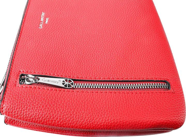 Produktbild Gallantry Rote Handtasche aus genarbtem Kunstleder
