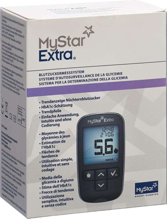MyStar Extra Kit Blutzuckermesssystem (Blutzuckermessgerät)