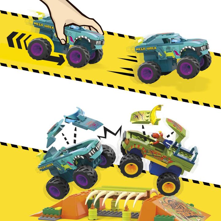 Image du produit Mega Smash 'n Crash Mega-Wrex™ Boneyard Stunt Course