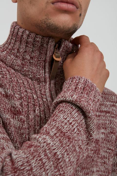 Image du produit Solid Pomeroy Cardigan Gilet Veste En Grosse Maille Pour Homme Avec Col Droit 100% Coton (M)